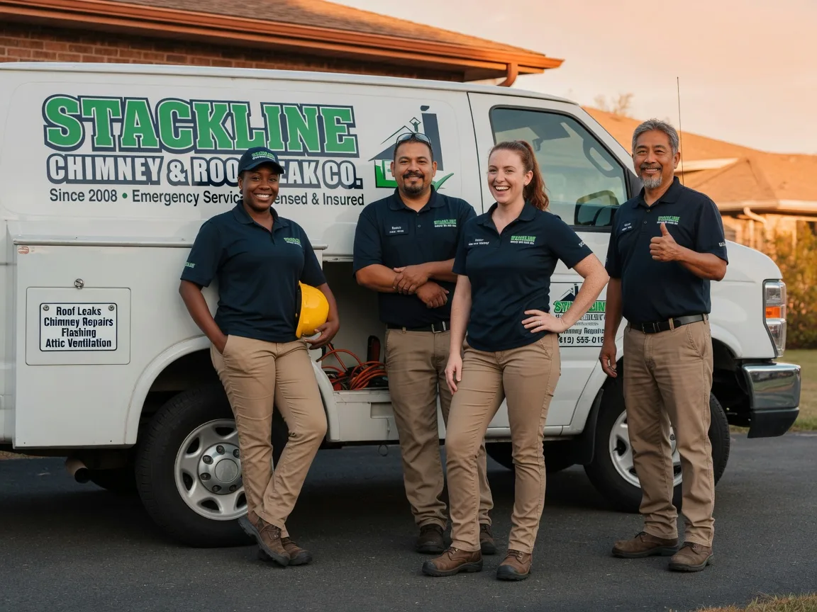 Chimney flashing repair company in Gowanda, NY
